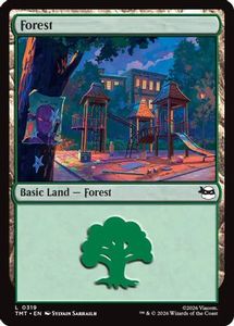 Forest (0319) (TMT-319) - Teenage Mutant Ninja Turtles