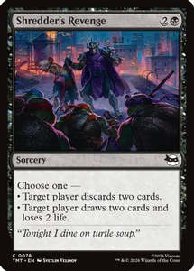 Shredder's Revenge (TMT-076) - Teenage Mutant Ninja Turtles Eternal-Legal Foil