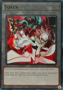 Yu Gi Oh Singles Tcg Collector Nz: Token: Vartis & Borreload Dragon [TKN5-EN041] Rare