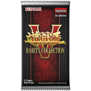 Yugioh! Booster Packs: Rarity Collection V *Sealed*