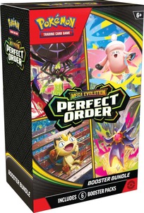 Pokemon TCG: Mega Evolution: Perfect Order Booster Bundle *Sealed*