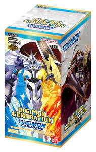 Digimon Trading Card Game Tcg Collector Nz: Digimon Card Game - Digimon Generation Advanced Booster Box (AD01) *Sealed*