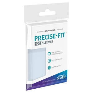 Card Sleeves Standard Sized Tcg Collector Nz: Ultimate Guard Sleeves - Precise-Fit Sleeves (Standard Size 100 Pack)