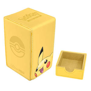 Deck Boxes Leather Tcg Collector Nz: Ultra Pro - Pokemon Alcove Tower Deck Box - Pikachu