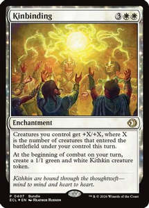Mtg Singles Instock: Kinbinding (UMP-407) - Unique and Miscellaneous Promos Foil