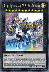 Yu Gi Oh Singles Tcg Collector Nz: Divine Arsenal AA-ZEUS - Sky Thunder (Starlight Rare) [RA05-EN103] Starlight Rare