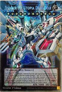 Yu Gi Oh Singles Tcg Collector Nz: Number 99: Utopia Dragonar (Extended Art) [RA05-EN144] Starlight Rare