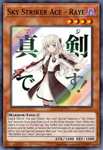 Yu Gi Oh Singles Tcg Collector Nz: Sky Striker Ace - Raye (Starlight Rare) [RA05-EN093] Starlight Rare