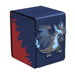 Ultra Pro - Pokemon Alcove Flip Deck Box - Mega Charizard X