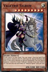 Toon Chaos Tcg Collector Nz: Valkyrie Sigrun [TOCH-EN023] Super Rare