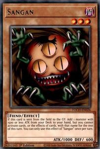 Toon Chaos Tcg Collector Nz: Sangan [TOCH-EN026] Rare