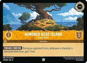 Lorcana Single: Hundred Acre Island - Pooh's Home (34/204) [Azurite Sea]