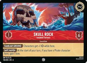 Lorcana Single: Skull Rock - Isolated Fortress (136/204) [Azurite Sea]