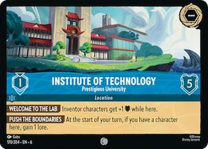 Lorcana Single: Institute of Technology - Prestigious University (170/204) [Azurite Sea]