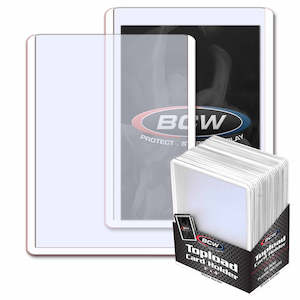 Bcw: BCW Topload Card Holder 3x4 (25pk) - White
