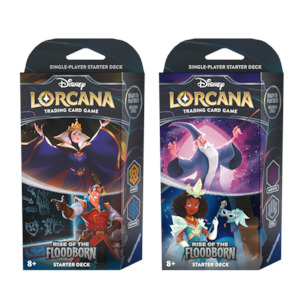 Pre Orders: Disney Lorcana: Rise of the Floodborn Starter Deck (S2)