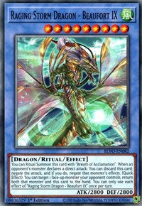 Blazing Vortex Singles: Raging Storm Dragon - Beaufort IX [BLVO-EN082] Common