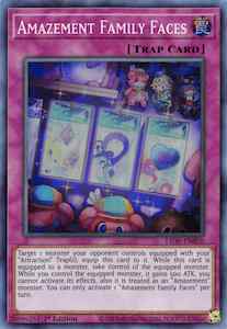 Lightning Overdrive: Amazement Family Faces [LIOV-EN070] Super Rare