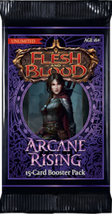 Arcane Rising Unlimited: Flesh and Blood Arcane Rising Unlimited Booster Pack
