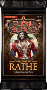 Welcome To Rathe Unlimited: Flesh and Blood Welcome to Rathe Unlimited Booster Pack
