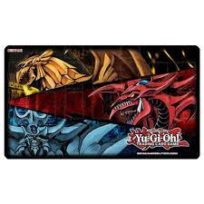 Ygo Branded Accessories: Yu-Gi-Oh! Slifer, Obelisk, & Ra Game Mat