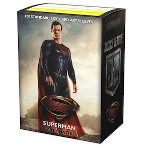 Lexs Gift Picks: Dragon Shield Matte Art Justice League Sleeves - Superman - 100ct