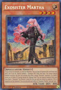 Power Of The Elements: Exosister Martha [POTE-EN025] Secret Rare