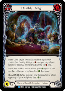 Dusk Till Dawn: Deathly Delight (Blue) [DTD145] (Dusk Till Dawn)  Rainbow Foil