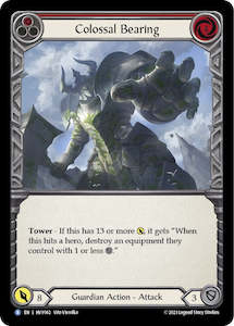 Flesh And Blood Heavy Hitters Singles: Colossal Bearing (Red) [HVY062] (Heavy Hitters)  Rainbow Foil