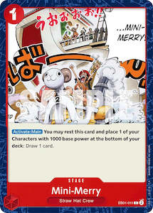 One Piece Card Game Memorial Collection Extra Booster Eb 01 Singles: Mini-Merry [Extra Booster: Memorial Collection]
