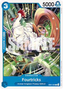 One Piece Card Game Memorial Collection Extra Booster Eb 01 Singles: Fourtricks [Extra Booster: Memorial Collection]