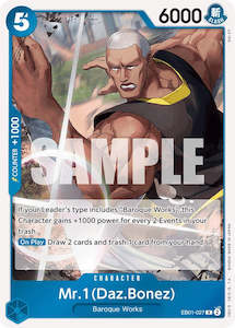 One Piece Card Game Memorial Collection Extra Booster Eb 01 Singles: Mr. 1 (Daz.Bonez) [Extra Booster: Memorial Collection]