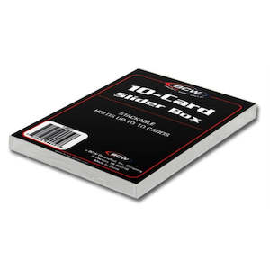 Bcw: BCW 10-Card Slider Box