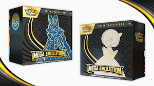 New Arrivals: Pokémon TCG: Mega Evolution Elite Trainer Box - PRE-ORDER