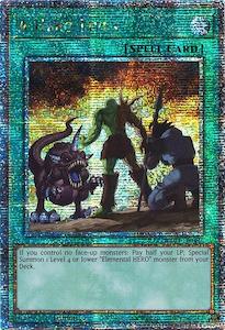 Yugioh Singles Instock: A Hero Lives [RA04-EN087] Quarter Century Secret Rare