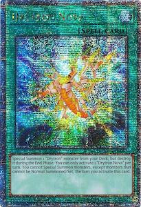 Yugioh Singles Instock: Drytron Nova [RA04-EN097] Quarter Century Secret Rare