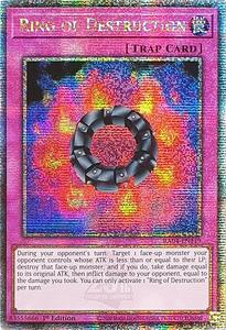 Yugioh Singles Instock: Ring of Destruction [RA04-EN119] Quarter Century Secret Rare