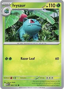 Pokemon Singles Instock: Ivysaur (002/132) [Mega Evolutions: Base Set]