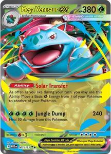 Pokemon Singles Instock: Mega Venusaur ex (003/132) [Mega Evolution: Base Set]