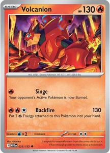 Pokemon Singles Instock: Volcanion (025/132) [Mega Evolution: Base Set]