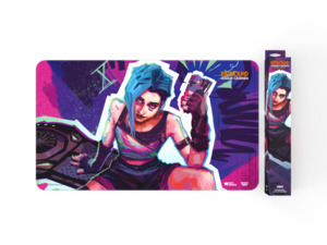 League of Legends Riftbound Origins Jinx Playmat