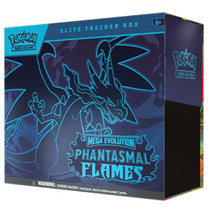 Recommended Seguno: Pokémon TCG: Mega Evolution - Phantasmal Flames Elite Trainer Box
