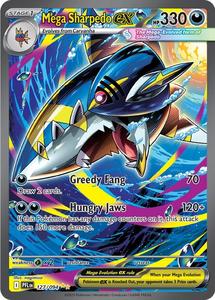 Recommended Seguno: Mega Sharpedo ex (127/094) [Mega Evolution: Phantasmal Flames]