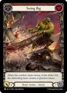 Flesh And Blood Singles All: Swing Big (Extended Art) [LGS427] (Promo)  Rainbow Foil