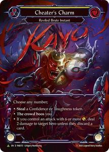 Flesh And Blood Singles All: Cheater's Charm [FAB372] (Promo) Cold Foil