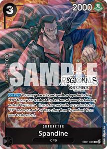 One Piece Promotion Cards: Spandine (Online Regional Participation Pack 2025 Vol.1) [One Piece Promotion Cards]