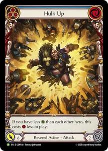 Flesh And Blood Singles All: Hulk Up [GEM138] (GEM Pack 4)  Rainbow Foil