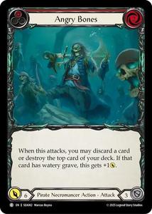 Flesh And Blood: Angry Bones (Red) [SEA062] (High Seas)  Rainbow Foil