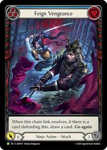 Flesh And Blood Singles All: Feign Vengeance (Blue) [GEM117] (GEM Pack 4)