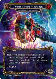 Flesh And Blood Singles All: Construct Nitro Mechanoid [GEM119] (GEM Pack 4)